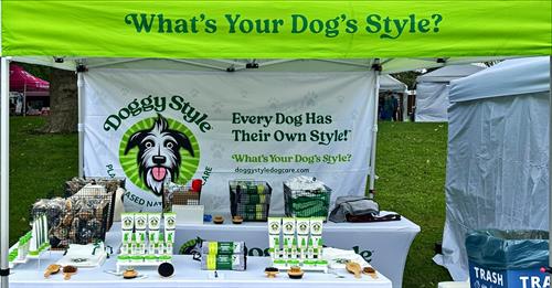 Booth Set Up - Doggy Style Dog Booth Set Up - Doggy Style Dog