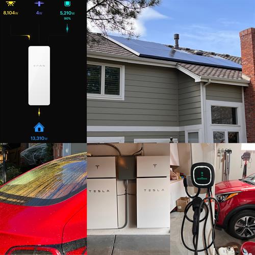 We help you save money by helping you select and then installing; EV chargers, solar battery back-up systems, and smart electrical panels. 