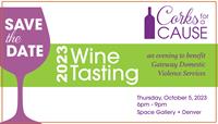 2023 Corks for a Cause! to benefit Gateway Domestic Violence Services