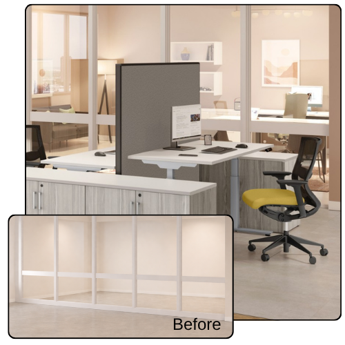 Before & After - Offices and Workstations