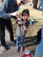 Rocket launch with Douglas ScoutReach Cubs Rocket launch with Douglas ScoutReach Cubs