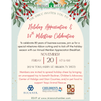Holiday Appreciation Breakfast and 80th Milestone Celebration
