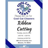 Ribbon Cutting: Cool Cat Cleaners