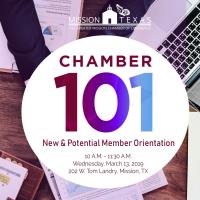 Chamber 101: New & Potential Member Orientation