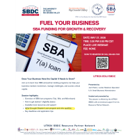 SBDC: Fuel Your Business: SBA Funding for Growth & Recovery