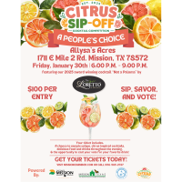 Citrus Sip-Off: A People's Choice Cocktail Competition