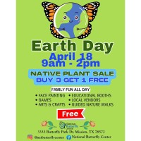 National Butterfly Center: Earth Day Celebration/ 5K Run
