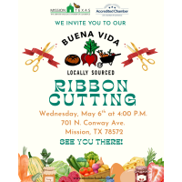 Buena Vida Locally Sourced Market: Ribbon Cutting