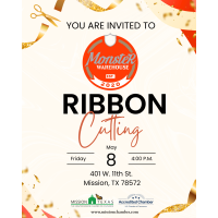 Monster Warehouse: Ribbon Cutting