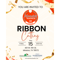 Monster Warehouse: Ribbon Cutting
