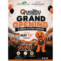 Quality Spin Laundry Ribbon Cutting