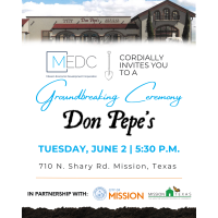 Don Pepe's Ground Breaking Ceremony