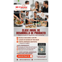 Mi Cocina by the hour: Annual Product Development Class