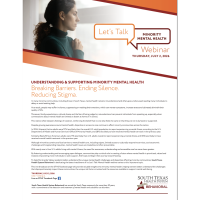 Let's Talk: Minority Mental Health