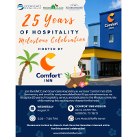 25th Milestone Celebration - Comfort Inn