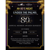 Annual Member Awards Banquet: An 80's Night Under the Palms
