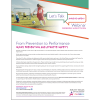 Let’s Talk Children’s Health Webinar – Athlete Safety