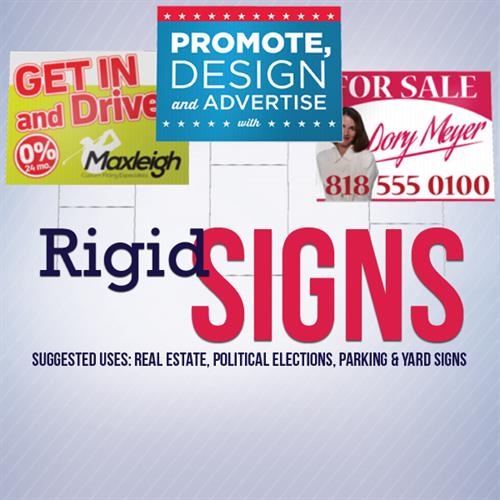 Signs to promote your business and personal events
