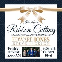 Edward Jones New Office Ribbon Cutting Ceremony