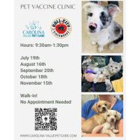 Walk-In Pet Vaccine Clinic
