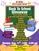 School Supplies Giveaway