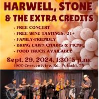 Sunday at the Winery with Harwell, Stone & the Extra Credits