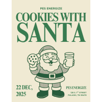 Cookies with Santa with PES