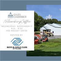 Chamber Networking Coffee - Boys and Girls Club of Pulaski