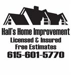 Hall’s Home Improvement