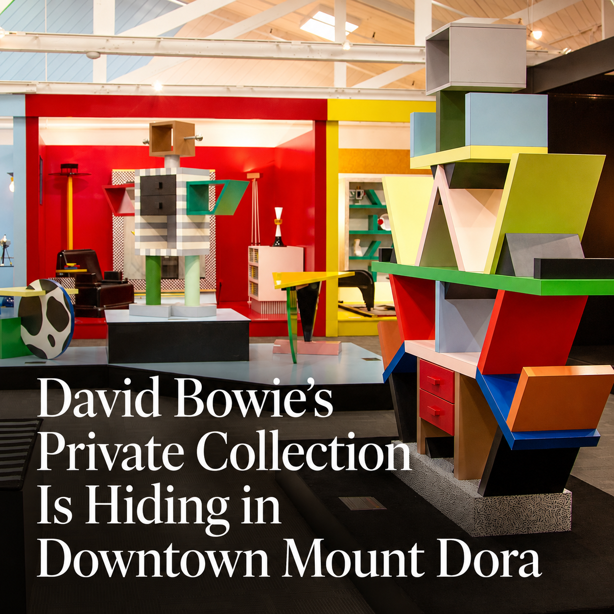 David Bowie’s Private Collection Is Hiding in Downtown Mount Dora