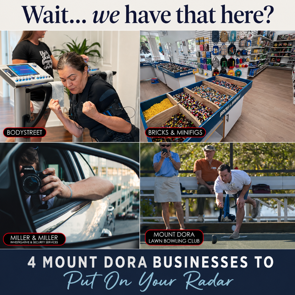 Image for Wait… We Have That Here? 4 Mount Dora Businesses To Put On Your Radar