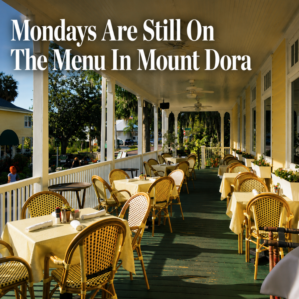 Mondays Are Still On The Menu In Mount Dora