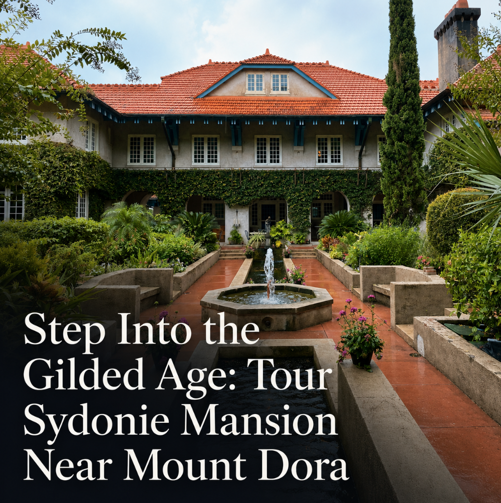 Image for Step Into the Gilded Age: Tour Sydonie Mansion Near Mount Dora