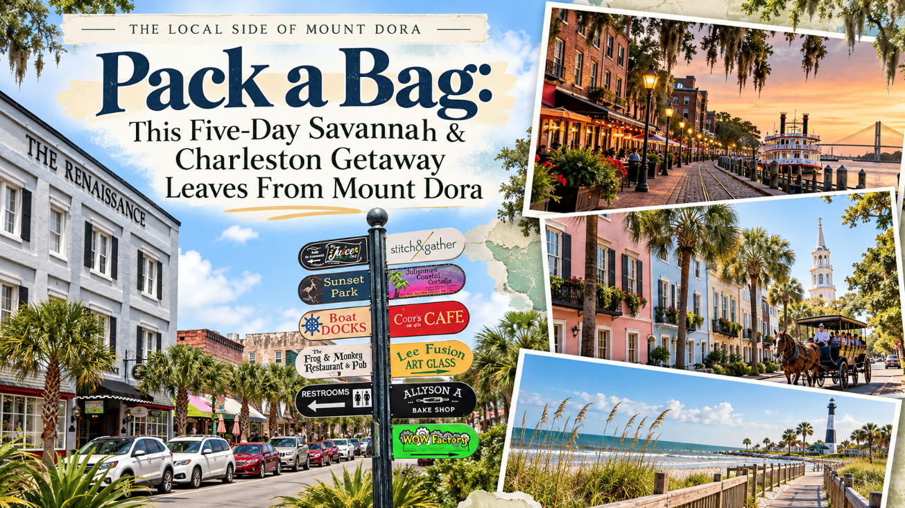 Image for Pack a Bag: This Five-Day Savannah & Charleston Getaway Leaves From Mount Dora