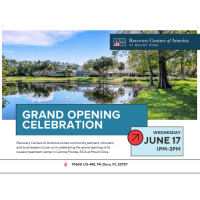 Recovery Centers of America at Mount Dora Grand Opening & Ribbon Cutting