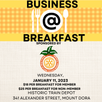 January 11, 2023 Business At Breakfast