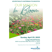 AdventHealth Waterman Foundation Our Mission In Bloom Gala