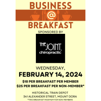 February 14, 2024 Business At Breakfast