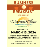 March 13, 2024 Business At Breakfast