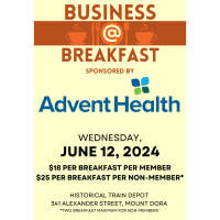 June 12, 2024 Business At Breakfast