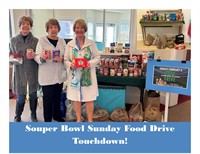 First Presbyterian Church of Mount Dora’s Souper Bowl Food Drive Collects 336 Pounds for Local Food Pantries
