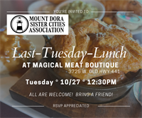 Sister Cities Lunch at Magical Meat Boutique