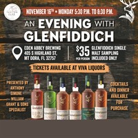 An Evening with Glenfiddich at Eden Abbey