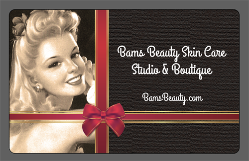 Bams Beauty Skin Care Gift Cards