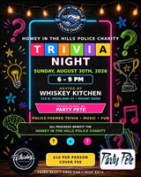 Whiskey Kitchen Hosts Howey in the Hills Police Charity Trivia Night