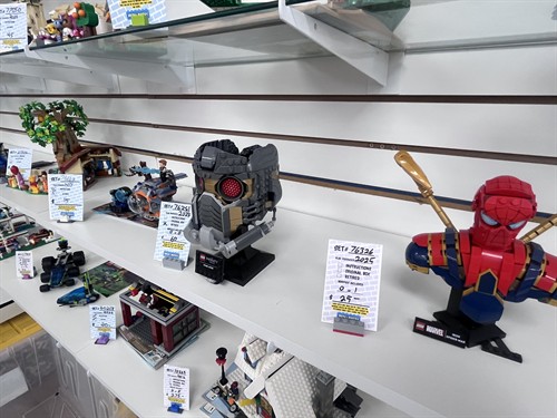 Part toy stor e, part treasure hunt. At Bricks & Minifigs Mount Dora you can buy, sell, and trade LEGO sets, hunt for rare minifigures, or build something entirely new. Located at 16844 US-441 next to Hobby Lobby.