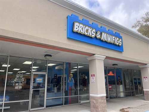 Part toy store, part treasure hunt. At Bricks & Minifigs Mount Dora you can buy, sell, and trade LEGO sets, hunt for rare minifigures, or build something entirely new. Located at 16844 US-441 next to Hobby Lobby.