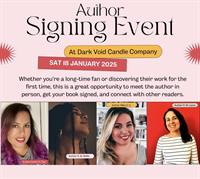 Author Signing Event at Dark Void Candle Company