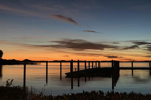 Sunset on Lake Dora in Mount Dora