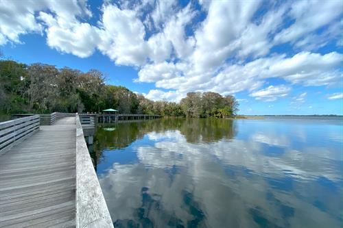 Palm Island Boardwalk in Mount Dora